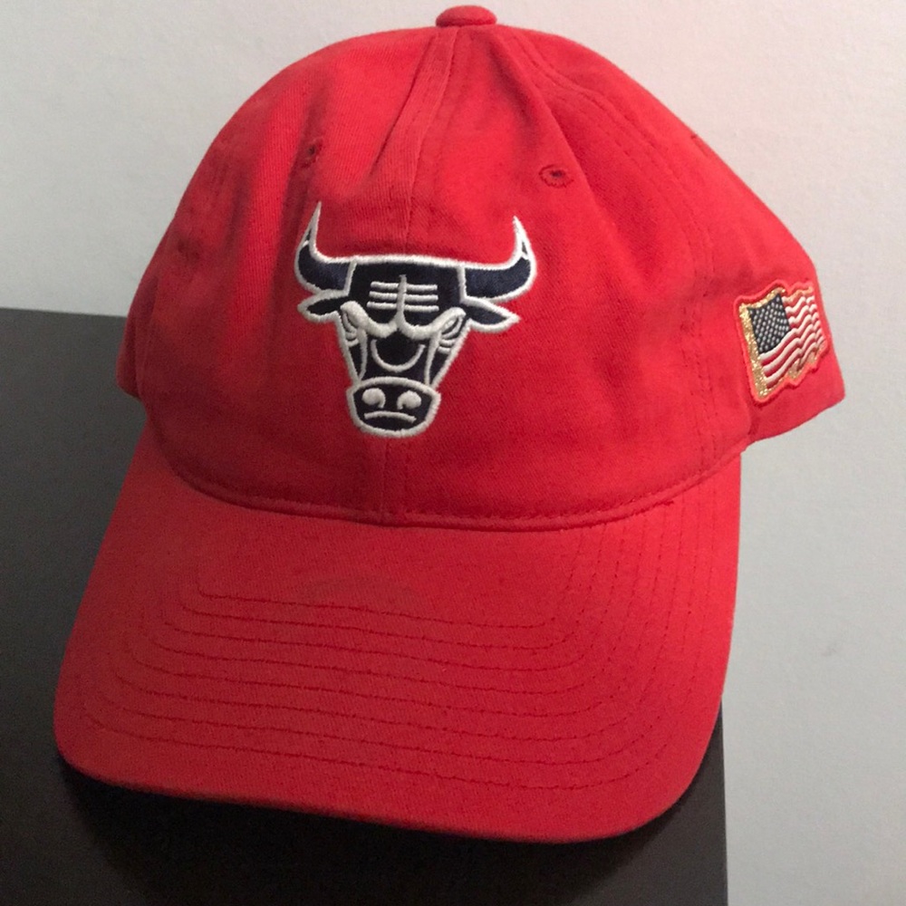 Chicago Bulls NBA Stars and Stripes Adjustable Hat